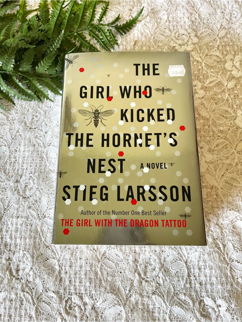 The Girl Who Kicked the Hornets Nest Hardcover Book by Stieg Larsson
